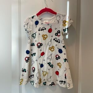 Hanna Andersson Disney Mickey balloon dress size 3T